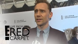 Tom Hiddleston Sends Queen Elizabeth II Birthday Wishes  Live from the Red Carpet  E News [upl. by Ellehcen]