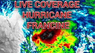 Hurricane Francine Slams Louisiana Massive Flooding Power Outages and Tornadoes [upl. by Armat]