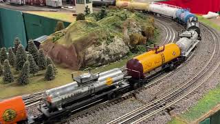 O Scale Union Pacific Passenger Train [upl. by Ahsiela]