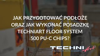 Jak wykonać posadzkę z żywicy poliuretanowej zasypywaną kolorowymi płatkami FILM INSTRUKTAŻOWY [upl. by Whiffen]