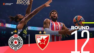 Nedovic wins the Serbian derby for Zvezda  Round 12 Highlights  Turkish Airlines EuroLeague [upl. by Esenwahs]