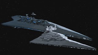 Star Wars Executor Super Star Destroyer  Scene 1920x1080 [upl. by Ibbob879]