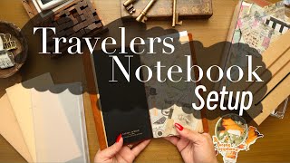 Travelers Notebook Setup [upl. by Melodee]