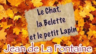 Le Chat la Belette et le petit Lapin fable de La Fontaine [upl. by Lemyt]