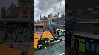 Flinders Station in Melbourne melbourne flindersstreetstation [upl. by Phares]