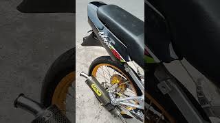 Wenak e knalpot Arrow Exhaust PNP Ninja SS [upl. by Elleinet]