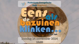 Kerkdienst VPKB Boechout 24 november 2024 [upl. by Arraet826]