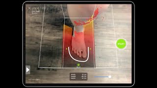 Foot Dorsum Scan with 3DsizeMe [upl. by Paderna]