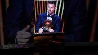 Messi Wins Ballon Dor Again ball ballondor football realmadrid fifa thewinnerofballondor2024 [upl. by Ellord]