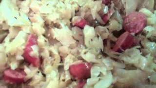 How to Make Polish Turkey Kielbasa and Sauerkraut Recipe [upl. by Nwahsat]