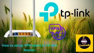 How to setup VPN client PPTPL2TP in TPLink RouterTPLink router ma VPN client kasari setup garne [upl. by Ahsieni]