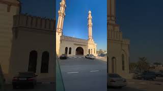 Ras al Khaimah city mosque Islamic words dubai rasalkhaimah videos [upl. by Nahamas]