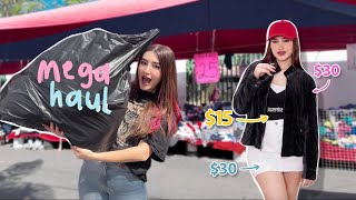 MEGA HAUL tianguis buscando tendencias [upl. by Ehr698]