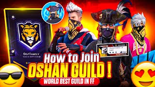 Join Best Guild Of Oshan Gaming Like Ng  ESports 😍  How To Join Og Army Guild amp Og Family [upl. by Ardith244]