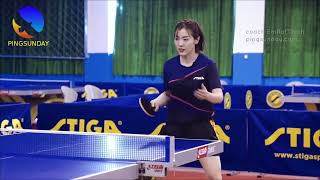 How to return spin serve in table tennis like a pro [upl. by Ilenna549]