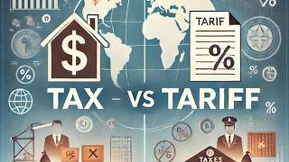 Difference between Tax and Tariff [upl. by Giule]