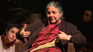 A Conversation with Vandana Shiva  Question 5  Patenting Life [upl. by Efren]