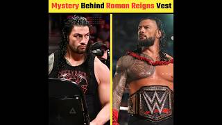 Mystery Behind Roman Reigns Vest shorts wwe wrestling romanreigns [upl. by Natfa]