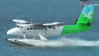 Twin Otter Seaplane in Action [upl. by Yaker]