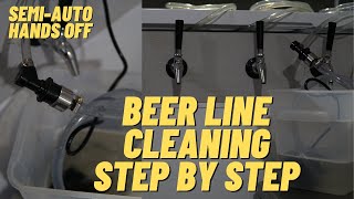 DIY Beer Line Cleaner  Cheap amp Easy  Step By Step Beer Line Cleaning [upl. by Bernardina22]