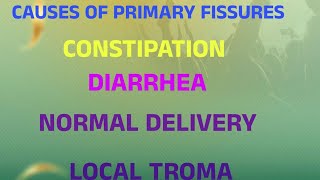 TYPES OF FISSURES [upl. by Mohammed]