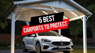 5 Best Carports in 2024🔥 [upl. by Bertine]