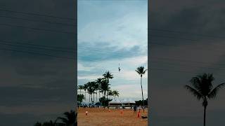 Bungee Jump Giant Swing Zipline  Siloso beach Sentosa Island Singapore  Skypark  AJ Hackett [upl. by Atil]