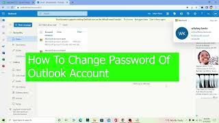 Change Hotmail Login Password How to Change Password of Outlook Account 2022 [upl. by Adnahsam]