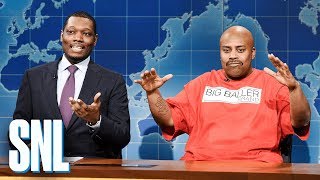 Weekend Update LaVar Ball on Lonzos Year  SNL [upl. by Ylrad]