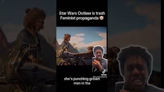 Star Wars Outlaws is garbage Feminist Propaganda  Part 2 starwars starwarsoutlaws [upl. by Aicitel828]