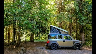 Honda Element Ecamper Trip  Camping Essentials [upl. by Sama722]