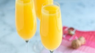 How to Make The Best Mimosa Recipe  Classic Mimosa Cocktail [upl. by Aillij]