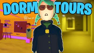 Touring AMAZING Custom Dorms In Rec Room [upl. by Janna691]