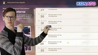 😂 When descubres TODOS LOS NIVELES de LA GRACIA DEL CEREZO SAGRADO  GENSHIN IMPACT ESPAÑOL [upl. by Trahurn]
