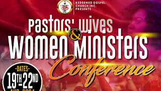 PASTORS WIVES amp WOMEN MINISTERS CONFERENCE 2024 [upl. by Nader]