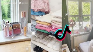 bedroom⚘️closet⚘️desk cleaning and organizing tiktok compilation 🍋🍇🥝 [upl. by Mapes]