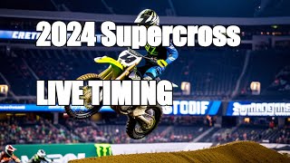 2024 Supercross St Louis LIVE TIMING [upl. by Assilat554]