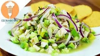 Ceviche Verde de Pescado ORIGINAL [upl. by Ytnom]