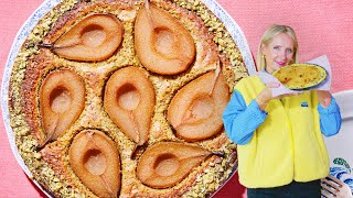 Tarte aux Poires façon Baklava avec Frangipane à la Pistache et Fleur dOranger  Sofie Dumont [upl. by Orgel]