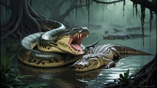 Titanoboa  The Monster Snake That Could Swallow a Crocodile [upl. by Yelsnik406]