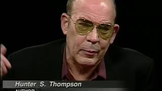 Hunter S Thompson interview on quotThe Rum Diaryquot 1998 [upl. by Shela]