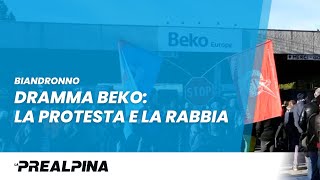 Biandronno  Dramma Beko la protesta e la rabbia [upl. by Nollaf]