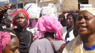 BRIKAMA VENDORS REACTION TOWARDS OPERATION CLEAR THE ROAD [upl. by Skinner]