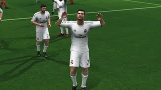 FIFA 14  Cristiano Ronaldo The Bear New Celebration Tutorial HD PS3XBOX360 [upl. by Ramed]