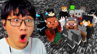 Aku Mengurung 100 ORANG di Kubah Bedrock Minecraft [upl. by Rustice]