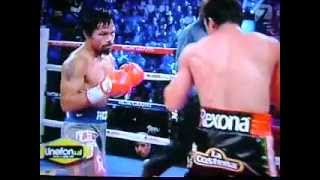 ROUND 6 MARQUEZ VS PACQUIAO 4ta PELEA [upl. by Hpsoj147]