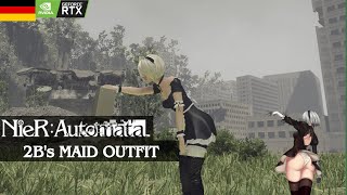 2B im sexy MaidLook  Nier Automata PC MOD [upl. by Pruchno430]