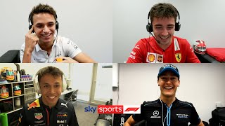 Norris Russell Leclerc amp Albon compete in hilarious F1 quiz  The Twitch Quartet Quiz [upl. by Mannuela]