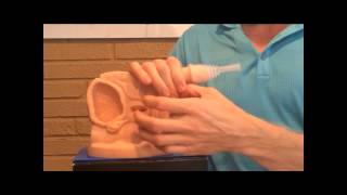 Catheter Video for applying a Male External Catheter Part 2 [upl. by Eeluj]