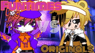 sister location vs originals  yenndo and lolbit vs puppet and golden Freddy  part 2 [upl. by Ellatsyrc]